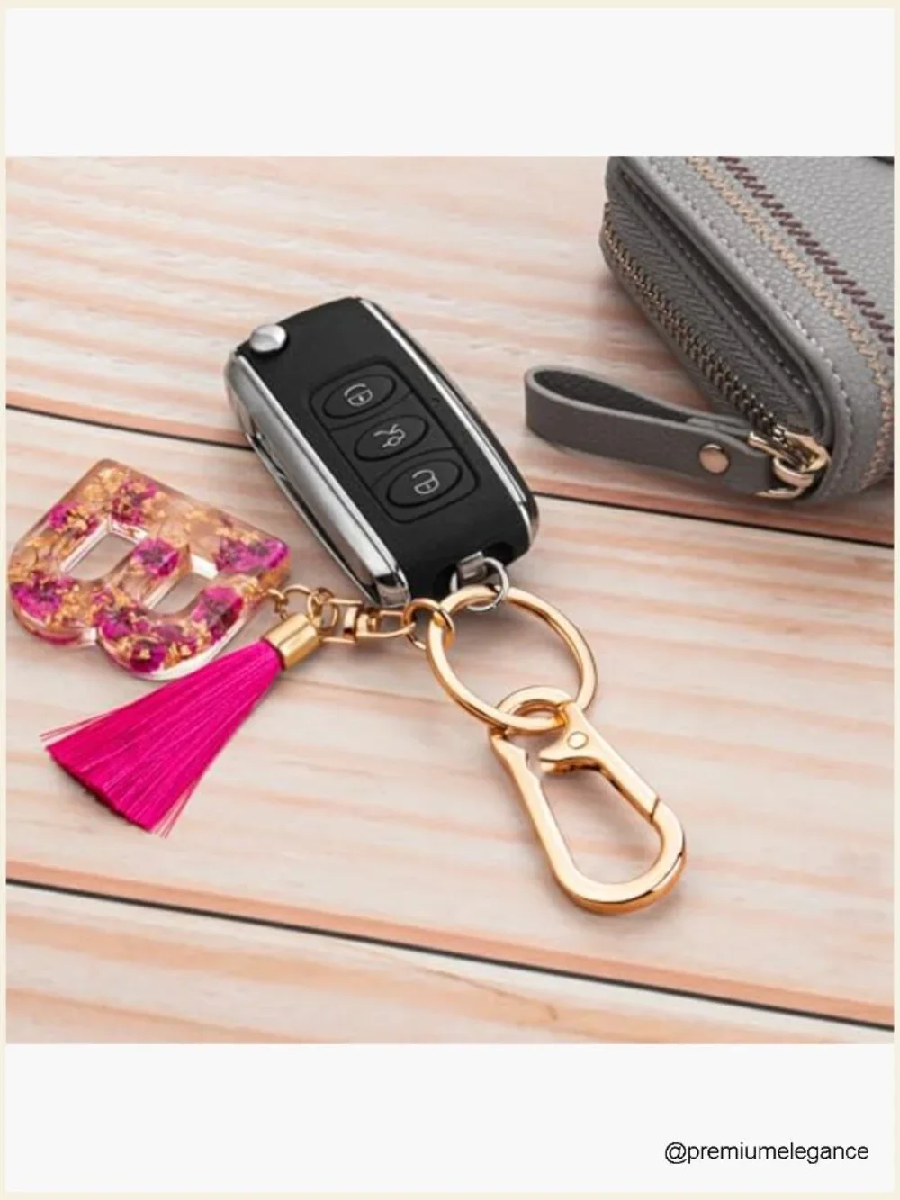 Metal Keychain Clip Ring Holder Organizer for Keys